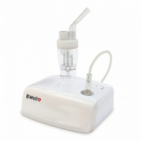 Ингалятор компрессор. MED-121 компактный и тихий (регулируется скорость распыления, взрослая и детская маски, мундштук, сумка)