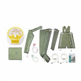 WelbuTech Seven Liner Zam-200 Аппарат для лимфодренажа, прессотерапии, массажа (максимальный комплект), размер XL (новый тип стопы)