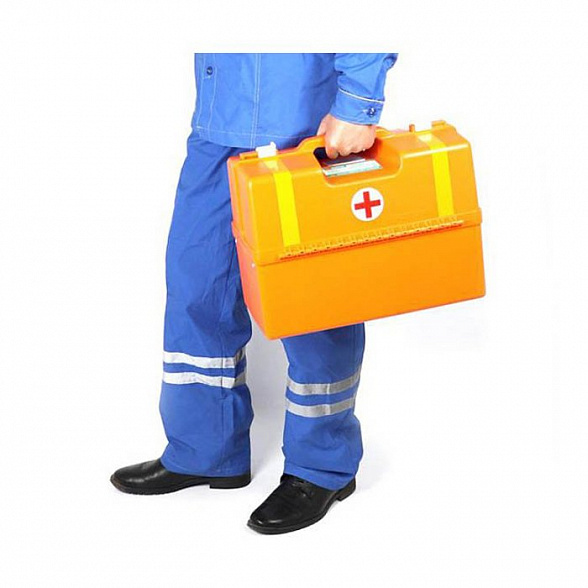 Набор изделий реанимационный для оказания скорой и неотложной помощи (укомпл. по пр. № 752н МЗ РФ) НРСП-01-"МЕДПЛАНТ" без коникотомома, с аспиратором, в УСМП-01-Пм/2