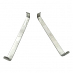 Крючки пластинчатые по Фарабефу парные 165 мм