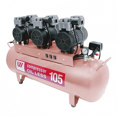 W-606 - безмасляный компрессор для 2-3 стоматологических установок