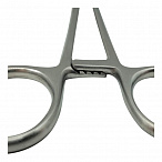 Щипцы маточные 3-х зубые, изогнутые 260 мм