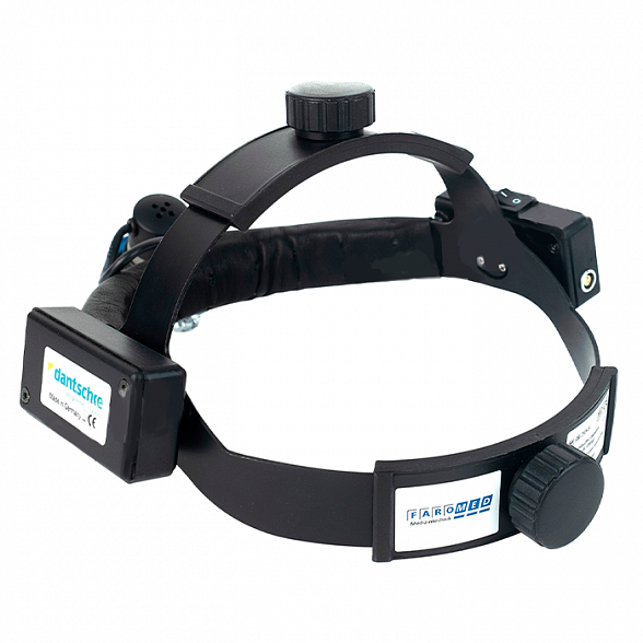 Налобный осветитель LED беспроводной с литий-ионной батареей Dantschke