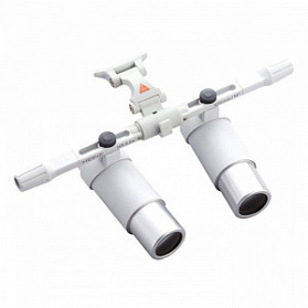 Бинокулярная лупа HRP 6х, рабочее расстояние 340 мм, с креплением i-View для оправы S-Frame, (арт. С-000.32.722), Heine