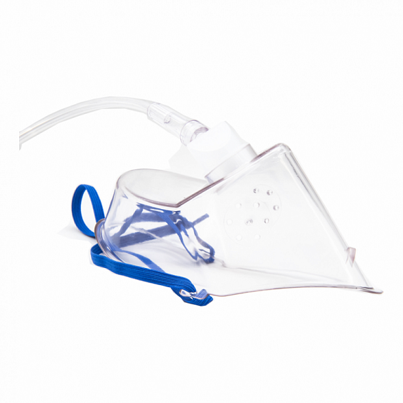Маска кислородная взрослая + кислородный шланг 2,1 м
