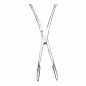 Корцанг изогнутый Gross-Maier 20см, Surgicon