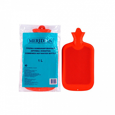 Грелка комбинированная «Meridian» (кружка «Эсмарха») 1 л