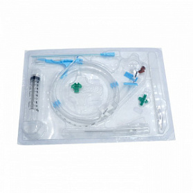 Набор по Cельдингеру 2-канальный, катетер - 6F, Balton