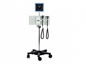 Диагностическая станция Ri-former мобильная Riester, Германия (на мобильной базе, 2 рук, диспенсер воронок, без биг бена)