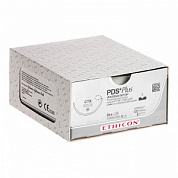 Шовный материал ПДС ПЛЮС 1. 90 см. фиолетовый Кол.-реж. 48 мм. 1/2 Ethicon