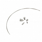 Буж микрохирургический, длина 1200 мм (комплект) ПТО Медтехника