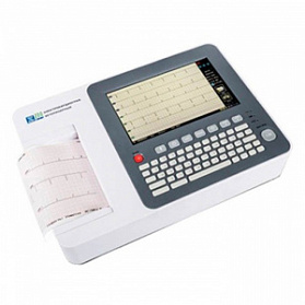 Трехканальный ветеринарный электрокардиограф ECG-i3, Zoomed