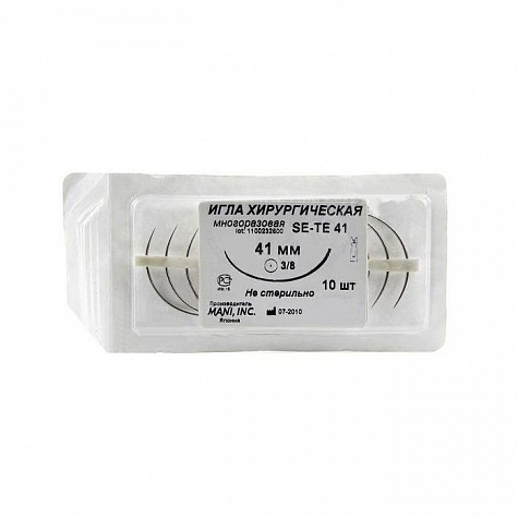 Игла колющая Ø0,98х41 мм, 3/8 Mani