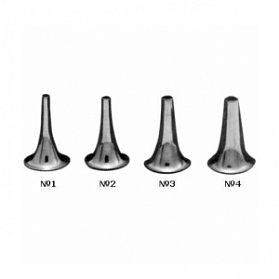 Набор многоразовых ушных хирургических воронок 4 шт. (№ 1+№ 2+№ 3+№ 4) Surgicon, Пакистан Набор многоразовых ушных хирургических воронок 4 шт. (№ 1+№ 2+№ 3+№ 4) Surgicon, Пакистан