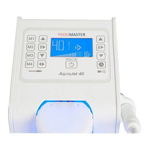Педикюрный аппарат Podomaster AquaJet 40 со спреем