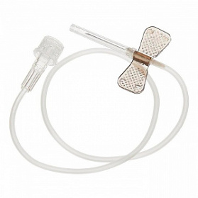 Устройство для вливания в малые вены - игла-бабочка LUER LOCK 26G (0,45х19мм) SFM 26G