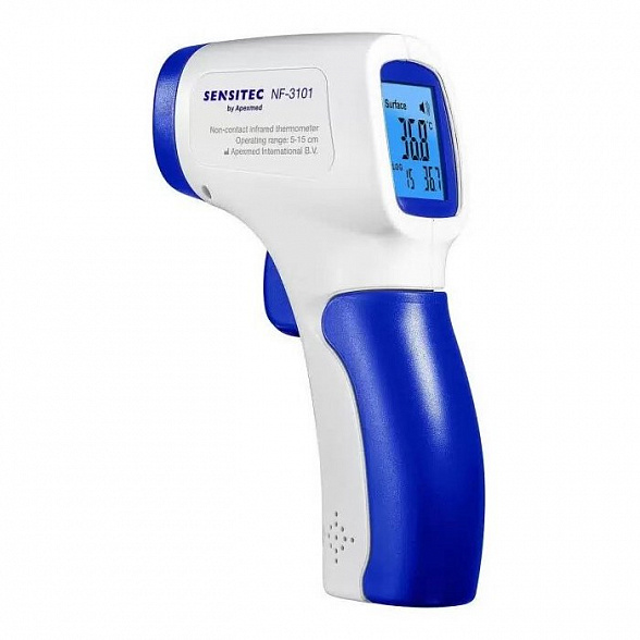 Бесконтактный инфракрасный термометр Sensitec NF-3101, Apexmed