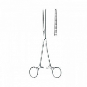 Зажим кровоостанавливающий по Pean (Пеана), прямой, 14,5 см KLS Martin Group