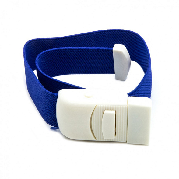 Жгут фиксирующий резиновый в текстильной оплетке