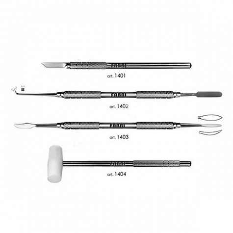 Малый набор техника, 4 инструмента (Арт. 1400)