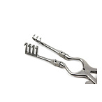 Ранорасширитель с кремальерой 3 х 4 о/к 140 мм шарнирный, остроконечный