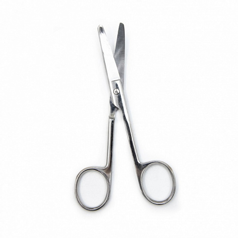 Ножницы тупоконечные вертикально-изогнутые, 140 мм, Surgiwell