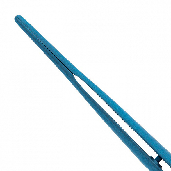 Пинцет микрохирургический атравматичный, прямой, с противовесом, ширина рабочей части 1,0 мм, длина 180 мм