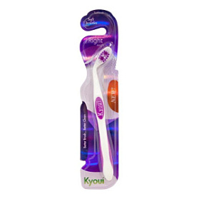 Зубная щетка The Kyoui Angle взрослая, цвет розовый