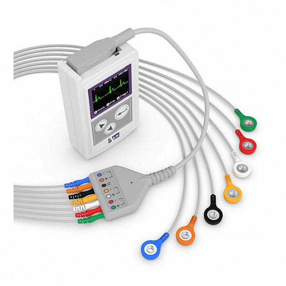 Холтеровский Монитор ЭКГ КРН-01 (N1010) с регистрацией 3 и 12 отведений БЕЗ ПО