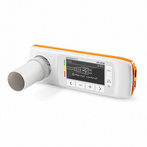 Портативный спирометр с опцией оксиметрии SPIROBANK II SMART