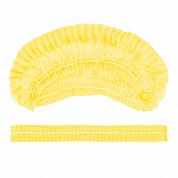 Шапочка типа шарлотта одноразовая (12г/кв.м, желтый)