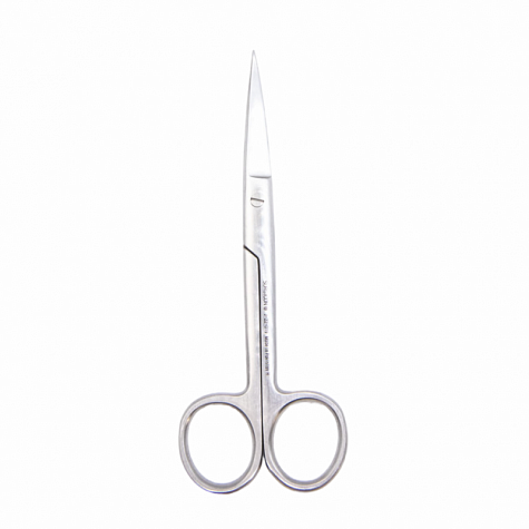 Ножницы с двумя острыми концами прямые,  130 мм, Surgicon