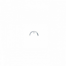 Игла хирургическая 8, серии G-508 полукруглая 1/2 Medicor