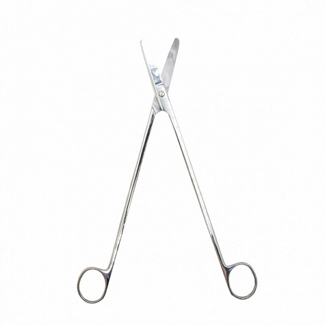 Ножницы тупоконечные, вертикально-изогнутые 250 мм, Surgiwell