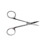 Ножницы глазные остроконечные, вертикально-изогнутые, 113 мм. Surgiwell