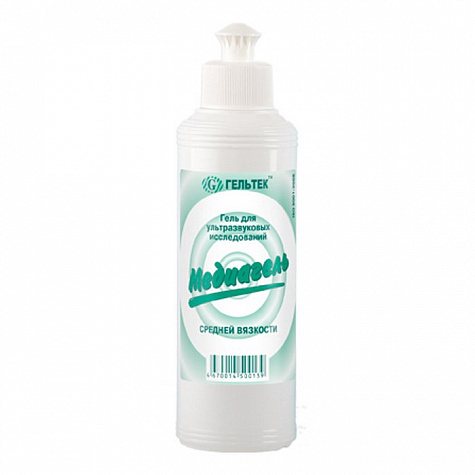 Гель для УЗИ "Медиагель" 0,25 кг средней вязкости, цветной