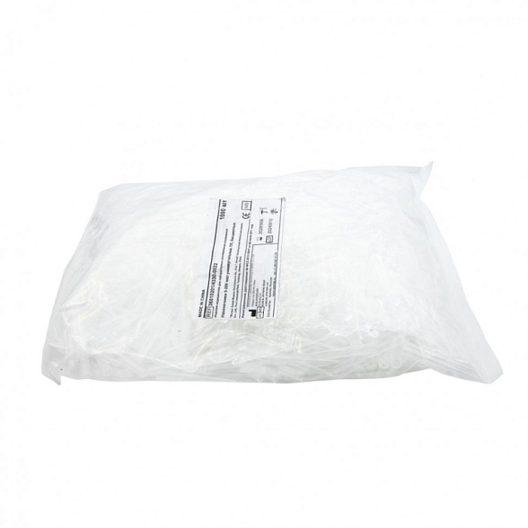 Наконечники 5-200 мкл универсальные, из ультрачистого полипропилена (ПП), бесцветные (1000 шт/уп)