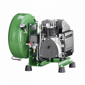 KD 109 - безмасляный компрессор для одной стоматологической установки, без осушителя, без кожуха, с ресивером 9 л (60 л/мин)