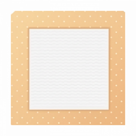 ForYou Повязка раневая антибактериальная LUOFUCON стерильная губчатая силиконовая с серебром на полимерной основе, размер 10 х 10 см