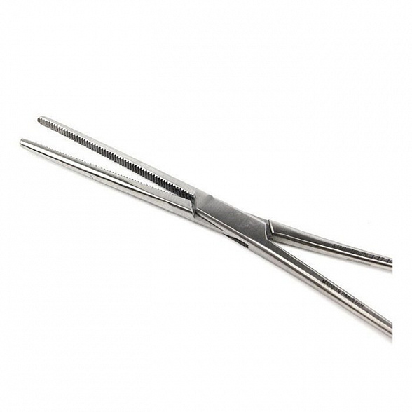 Зажим кровоостанавливающий зубчатый прямой N2 200 мм