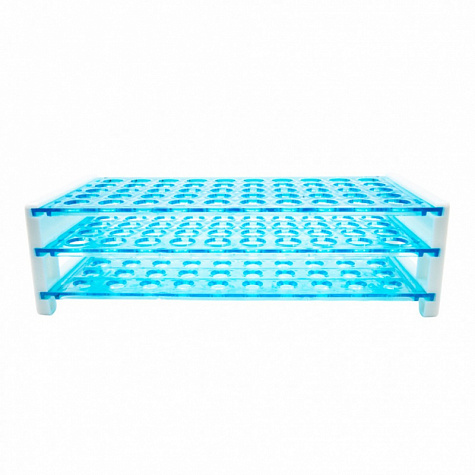 Штатив для пробирок 50 гнезд, d=13 мм, ПП