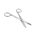 Ножницы тупоконечные прямые, 140 мм, Surgiwell