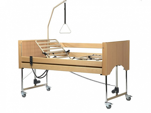 Ортопедическая кровать для лежачих больных электрическая LUNA (в комплекте с матрасом) Vermeiren