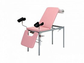 Кушетка смотровая гинекологическая трехсекционная регулировка спинной секции бесшаговым механизмом 19-LV120 Vernipoll, Италия