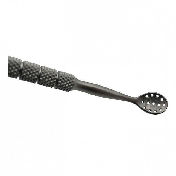 Угревыдавливатель с круглой 3,5мм и овальной (с 13 отверстиями) ложками Surgicon