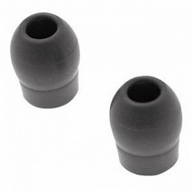 Ушные оливы для Ri-rap 1 пара, черные, большие, твердые, Riester