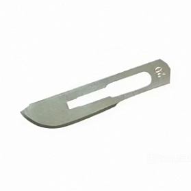 Лезвие хирургическое стерильное одноразовое ENSENT,углеродистая сталь №20