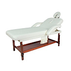 Стационарный массажный стол деревянный FIX-1A (МСТ-7Л)