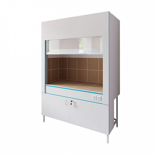 Вытяжной шкаф для муфельных печей ШВп НВК 1600 КГ