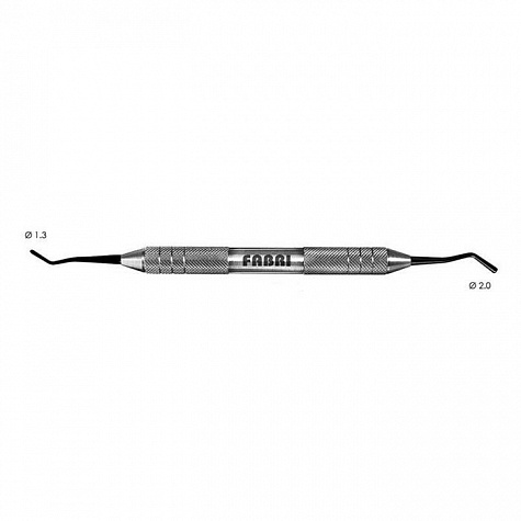 1353F Black Двухсторонний штопфер FABRI серии Black